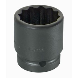 Williams JHW39770 | 1 Drive 2-3/16 Standard Impact Socket 12 Point