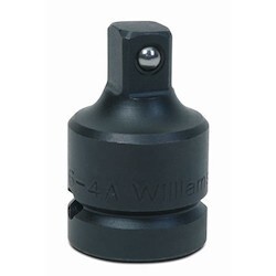 Williams 6-4A | 3/4 Drive Impact Deep, 3/4 Fx1/2M, Black Industrial Finish