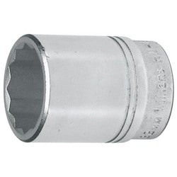 Williams HM-1260 | 3/4 Drive Shallow Socket, High Polished Chrome Finish, 12 Point, 60 mm
