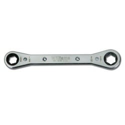 Williams RB-810 | Double Head Ratcheting Box Wrench 6 Point, 1/4 X 5/16