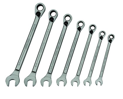 Williams JHWWS1170RCU | 7 PC Rev Rat Wrench Set 3/8-3/4