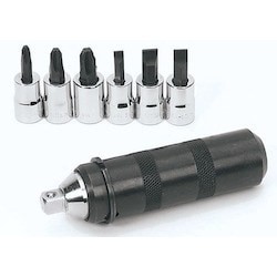 Williams WSBHMD-7 | 3/8 Drive Impact Driver Set, 7 Piece, Black Industrial Finish