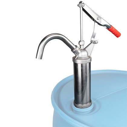 Zeeline by Milton 10193 | Lever Pump, Stainless Steel, 15 to 55 Gallon Drum
