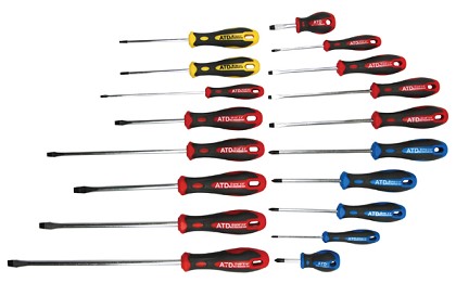 ATD Tools 6256 | 18 Pc. Screwdriver Set