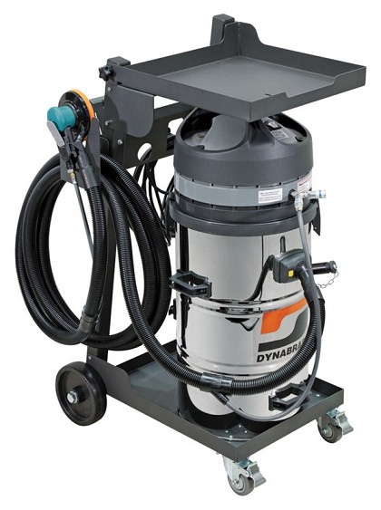 Dynabrade 10040 | Mega-Raptor Vacuum Pro Pack Mobile Vacuum System with Storage Box
