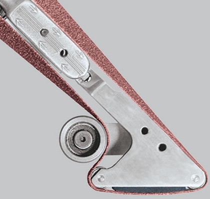 Dynabrade 11258 | Contact Arm Assembly, 1/2 Inch Dia. x 3/8 Inch Width, Steel Wheel and 5/8 Inch Dia. x 3/8 Inch Width, Rubber Wheel