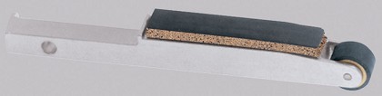 Dynabrade 11262 | Contact Arm Assembly, 5/8 Inch Diameter x 3/8 Inch Width, Rubber Wheel, Offset to Prevent Gouging