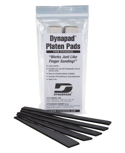 Dynabrade 11604 | 1 Inch (25 Millimeter) Width x 7 Inch (178 Millimeter) Length Soft Platen Pad (5 per Pack)