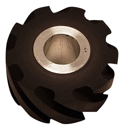 Dynabrade 11649 | Contact Wheel, 2 Inch Dia. x 1 Inch Width x 5/8 Inch Inside Dia., Standard Face, 70 Durometer Rubber