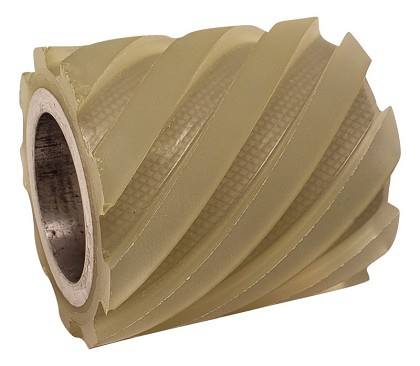 Dynabrade 11850 | Contact Wheel, 2 Inch Dia. x 2 Inch Width x 1-1/8 Inch Inside Dia., Standard Face, 90 Durometer Urethane