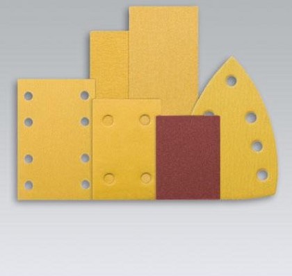 Dynabrade 93892 | 75 MM W x 110MM L 220 Grit A/O Vacuum Hook-Face DynaCut Sheet