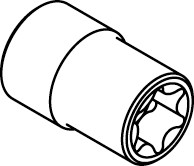 Kent-Moore DT-47668 | Ring Gear Bolt Socket