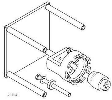 Kent-Moore DT-51621 | Remover/Installer Rotor