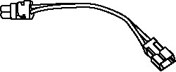 Kent-Moore J-38826-30 | DR Side SIR Deployment Adapter