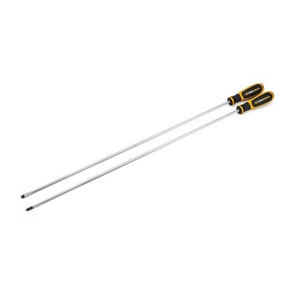 Gearwrench 80068H | 2 Piece Phillips®/Slotted Dual Material Screwdriver Set