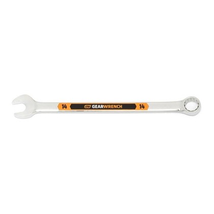 Gearwrench 81671H | 14mm 12 Point Hi-Viz Long Pattern Combination Wrench