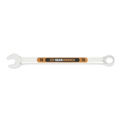 Gearwrench 81676H | 19mm 12 Point Hi-Viz Long Pattern Combination Wrench