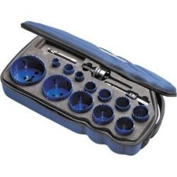 Hanson (Irwin) Tools 3073004 | General Purpose 17-Piece Bi-Metal Hole Saw Kit