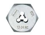Hanson (Irwin) Tools 6435 | Die 14-20 Ns Hex Mach Screw HCS