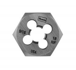 Hanson (Irwin) Tools 6849 | Die 9/16 - 18 Hex  HCS