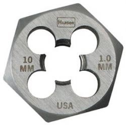 Hanson (Irwin) Tools 9739 | Die 10Mm-1.25 Hex-Cd
