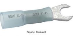 Master Appliance 10537 | 10-12 Gauge Yellow Number 10 Spade Terminal