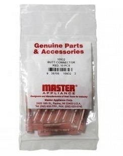 Master Appliance 10906 | Proseal Ring Terminal - 18-20 AWG - #6 Stud - Red - 10/Pack