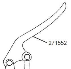Lincoln Industrial 271552 | Return Spring, Pistol Grip - Svc Part