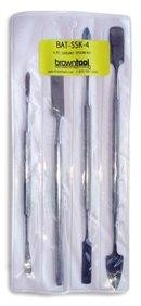 Brown Aviation Tools TSSK4 | Sealant Spatula 4 Pc Kit
