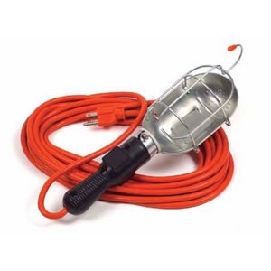 Central Tools 13602 | Trouble Lite 50' 16/3 Cord Metal Cage