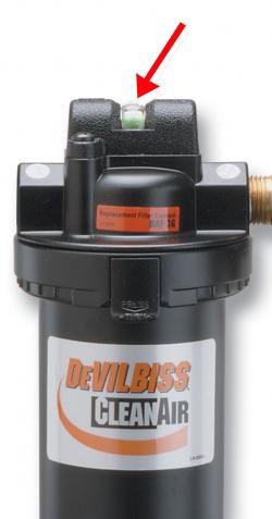 Devilbiss 190883 | HAF-404 Filter Change Indicator