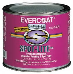 Fibre Glass-Evercoat 446 | Spot-Lite Premium Lightweight Polyester Finishing and Spot Putty - 30 oz. Pumptainer
