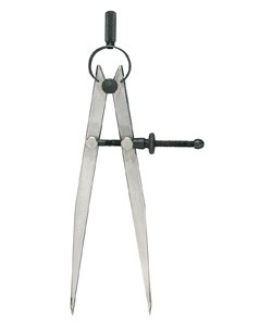 General Tools 450-8 | Flat Leg Divider, 8-Inches