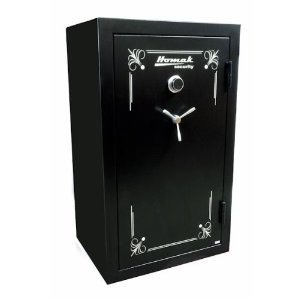 Homak HS50123360 | 36-Gun Mechanical Combination Lock Fire Resistant Steel Safe, Black, 23.79-Cubic Feet