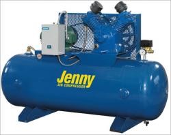 Jenny Products W5B80-1-230 | Electric Stationary Air Compressor 80 Gallon 5 HP Two-Stage Vertical