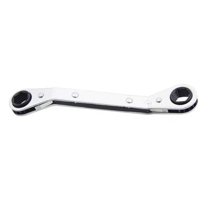 Kastar ROW-1214 | 3/8 Inch x 7/16 Inch 6 Point Offset Ratcheting Box Wrench