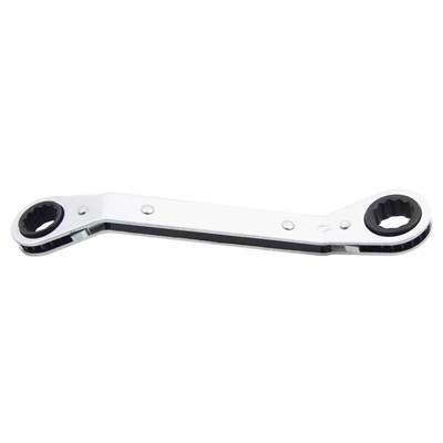 Kastar ROW-1618DH | 1/2 Inch x 9/16 Inch 12 Point Offset Ratcheting Box Wrench