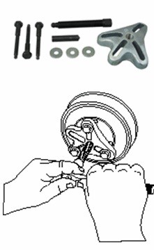 Lisle Corporation 45350 | Retrofit Kit for 45500