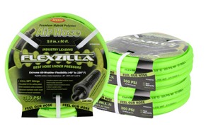 Legacy Manufacturing HFZ3835YW3 | Flexzilla 3/8 In. X 35 Ft. Zillagreen Air Hose