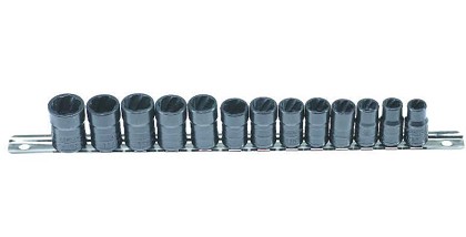 Lock Technology 4600 | 13Pc Twist Socket Set 3/8