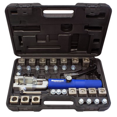 Mastercool Inc 72475-PRC | Flare Tool Set Univ Hyd +Mini Tbng Ctr