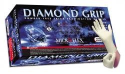 Microflex CMF300XS | Diamond Grip Latex Gloves 100/Box - Extra-Small