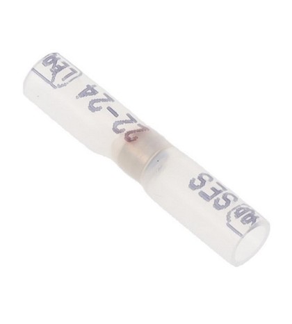 Master Appliance 11840 | Awg Butt Connector 22-24 Clear Bag/50