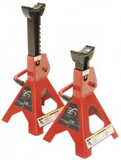 Sunex International 1003 | Ratcheting Jack Stands - 3 Ton Capacity