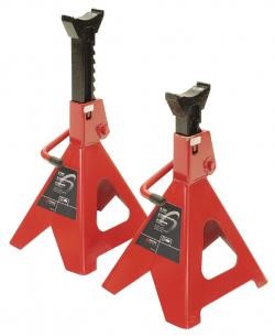 Sunex International 1006 | Ratcheting Jack Stands - 6 Ton Capacity