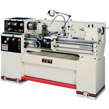 JPW Industries 321521 | GH-1340W-1 Lathe with TAK and Taper Attachment Installed