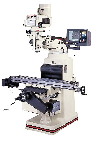 JPW Industries 690914 | JTM-1050EVS/460, Milling Machine with ACU-RITE 3-axis CNC Installed