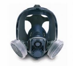 Sperian Protection Americas 14140206 | Silicone Full-Face Respirator, 5-Strap, Size L