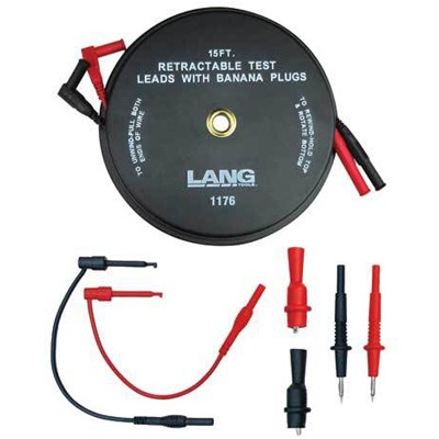 Kastar 1176 | Retractable Test Lead Set, 7 Piece