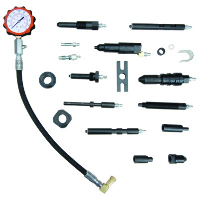Kastar TU-15-70 | Diesel Compression Test Set With Tester and Adapters